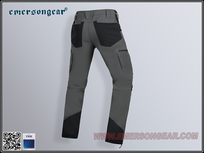 EmersonGear pantalones softshell con etiqueta azul 'Pelican'