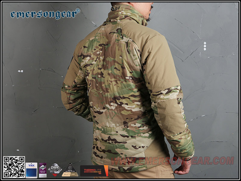 EmersonGearS BlueLabel PATRIOT LITE'Clavicular Armor' Capa táctica cálida y resistente al viento