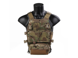 Emersongear chaleco táctico con equipo de pecho MK con estilo FCS