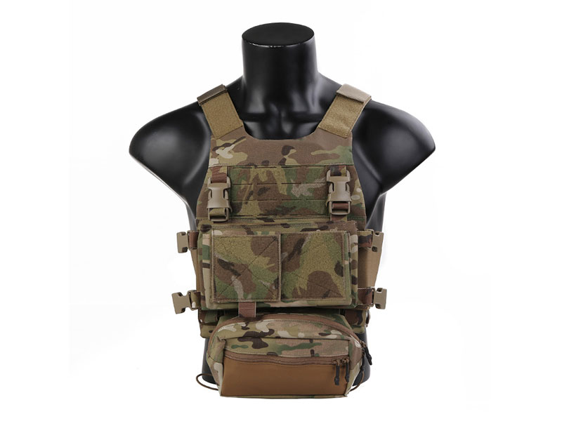 Emersongear chaleco táctico con equipo de pecho MK con estilo FCS