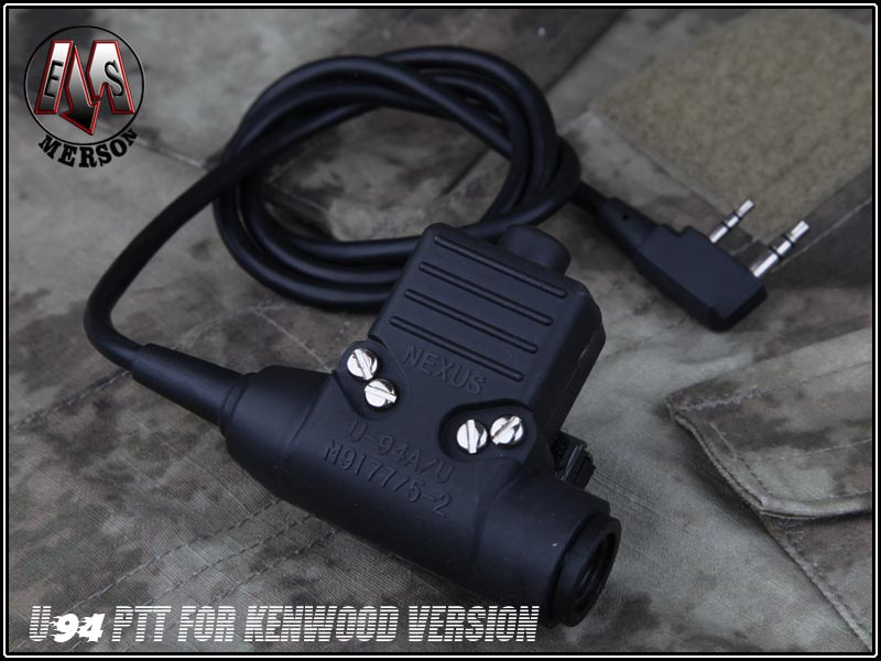 EmersonGear U94 PTT para: versión Kenwood