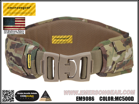 Cinturón de batalla de cintura Molle acolchado EmersonGear