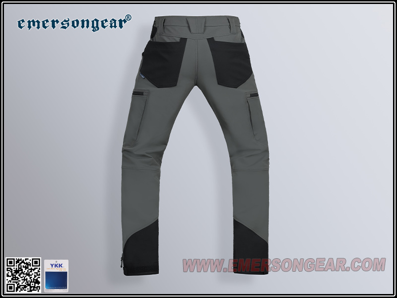 EmersonGear pantalones softshell con etiqueta azul 'Pelican'