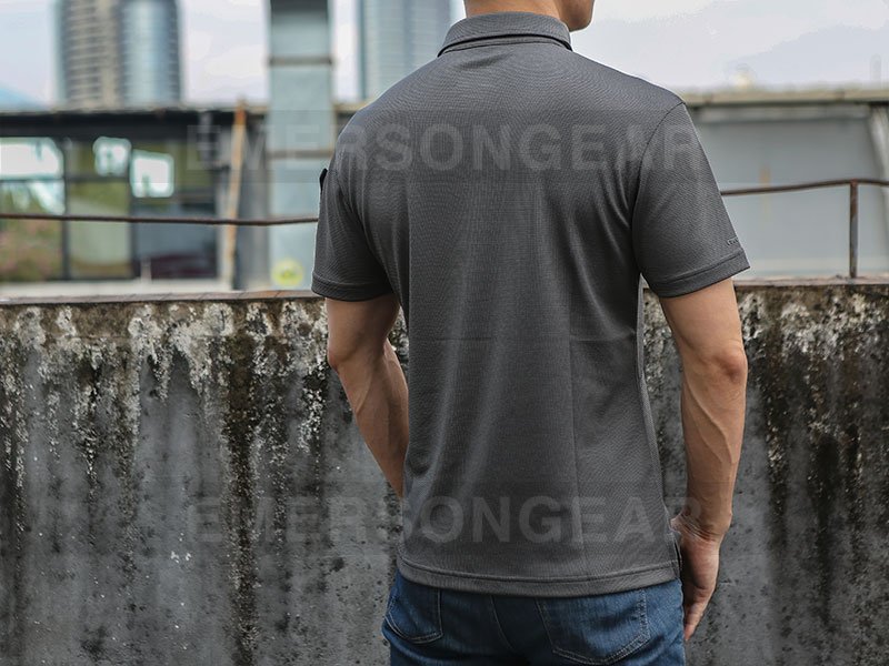 Emersongear camiseta polo táctica transpirable de secado rápido