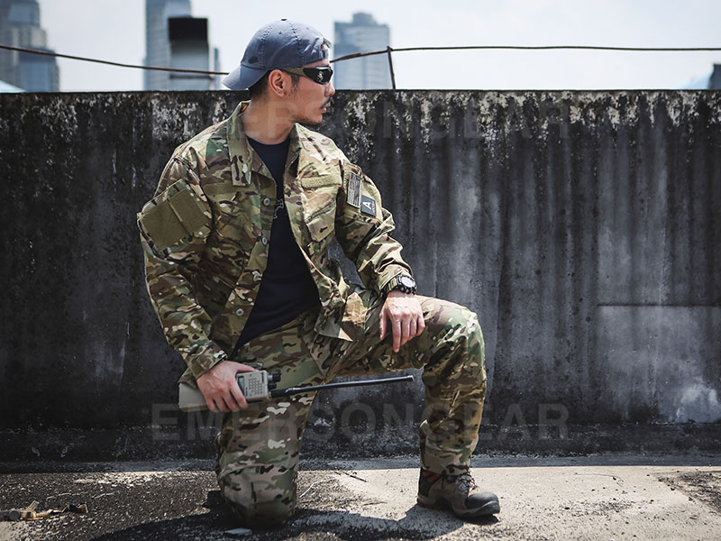 Emersongear Army Military R6 Set Traje táctico multicámara Ripstop